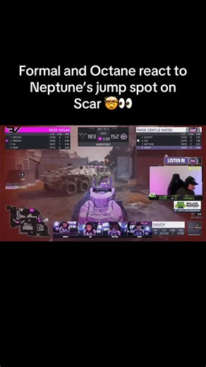 FormaL & Octane react to Neptune's jump spot on Scar 🤯👀 Octane :