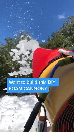 DIY Foam Cannon Tutorial for Pool Parties