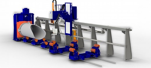 SPC 1500 - 4000 PT Pipe Profiler - HGG Group We Revolutionize The World Of Steel