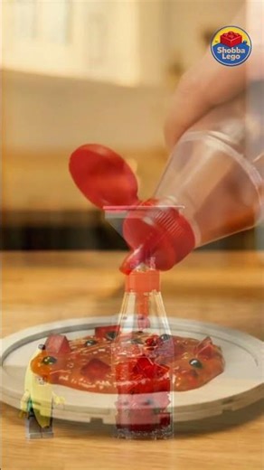 LEGO Chili Sauce ASMR… This Thick Drip Is So Satisfying 😳🌶️