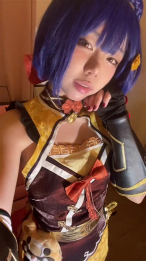 Xiangling Cosplay at Anifair D2 Event
