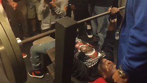 Kevin Hart Gets His Weight Up And Bench Presses 225 Lbs! (Video)