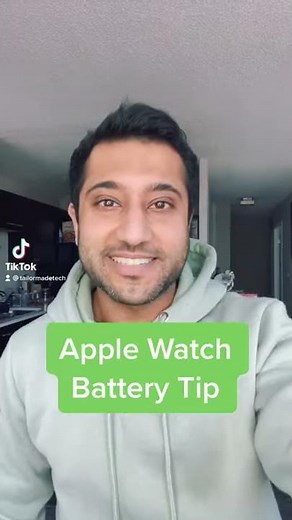 Check Your Apple Watch Battery Level