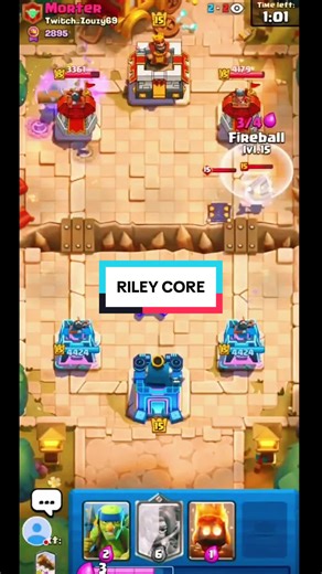 Riley's Core Moments in Clash Royale Gameplay