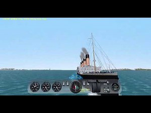 RMS Titanic Virtual Sailor 7 NY Harbor