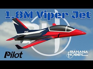 ✈️🔥 PILOT-RC 1.8M VIPER JET MAIDEN FLIGHT