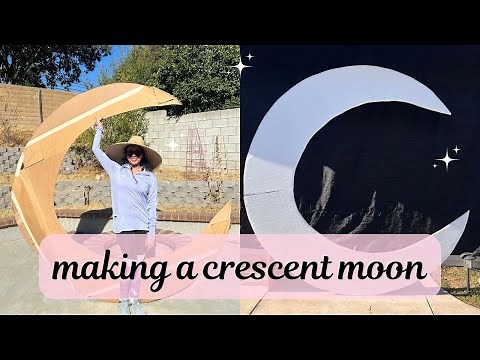 Making a Moon backdrop