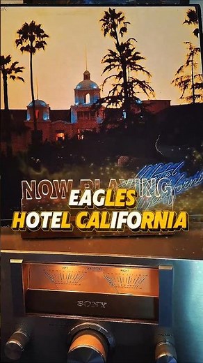 Eagles - Hotel California (1976, Dutch Pressing AS 53051) 🦅🎸