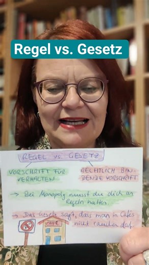 Regel vs. Gesetz #learn #learning #deutsch #vocabulary #german