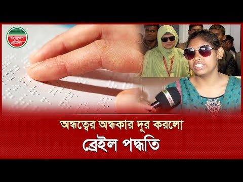 ৯ বছর বয়সে অন্ধ , জীবনের আলো দেখালো ব্রেইল পদ্ধতি | Braille Method | Blind