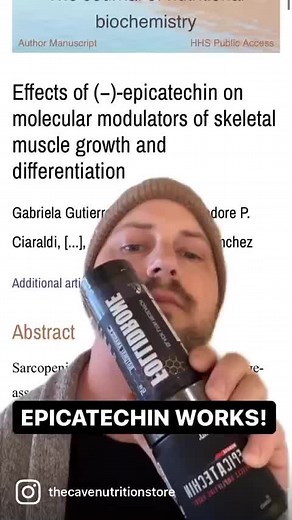 Beneficial Effects of (−)-Epicatechin on Muscle Growth