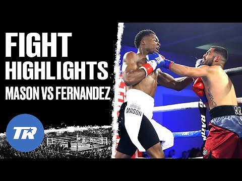 18 Year Old Phenom Abdullah Mason Gets1st Rd KO Victory Right Before the Bell | FIGHT HIGHLIGHTS