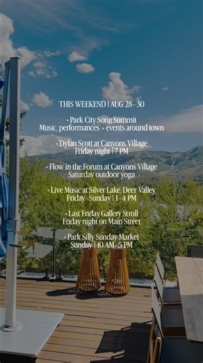 Things to do in Park City, Utah Labor Day Weekend