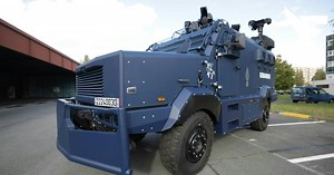 Le «Centaure», nouveau véhicule blindé polyvalent de la gendarmerie