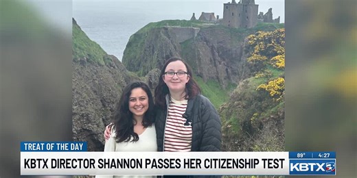 KBTX director passes US citizenship test