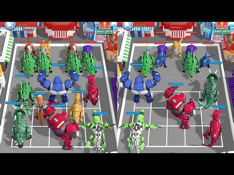 ROBOT DINOSAUR FIGHT BATTLE - Max Level Gameplay