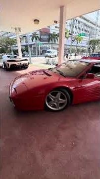 512TR Ferrari Sound Spotted At Curated Miami Florida
