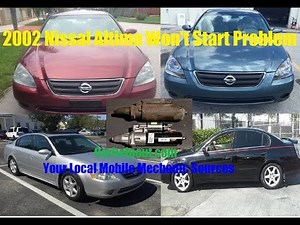Mobile Mechanic Tips 27: 2002 Nissan Altima Will Not Start Starter Solenoid Problems