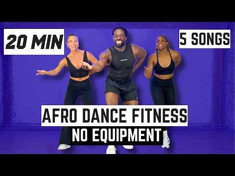 20 Min Afro Dance Fitness Workout | Full Body Cardio | Burn Calories Fast | EP.14
