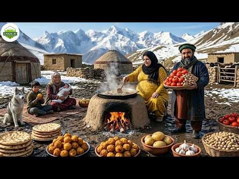 Afghanistan Spring Survival: Giant Yak Feast & Fresh Noodles in the Wild
