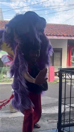 The color of the lion dance is good #entertainment #short #fyp