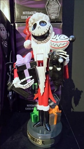 🎄 Nightmare Before Christmas Nutcrackers 🎅 Disney Jack Skellington Sally #nightmarebeforechristmas
