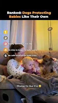 Ranked- Dogs Protecting Babies Like Their Own 😘🐶👶