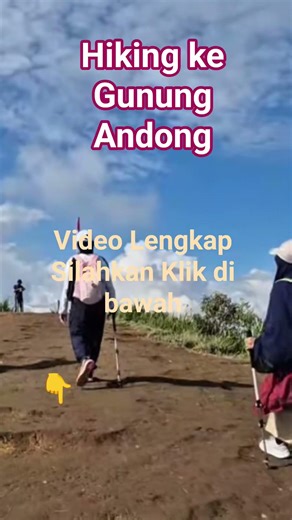 Hiking ke Gunung Andong #trekking #hiking #gunungandong #jawatengah