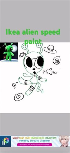 Ikea alien speed paint