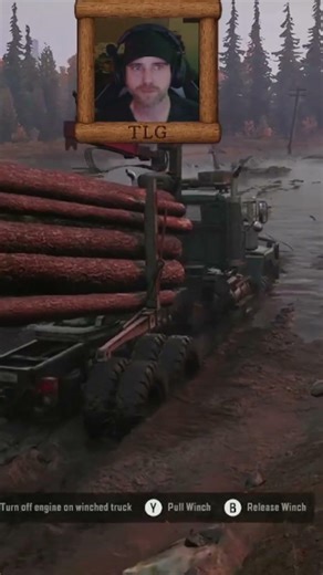 starting to like logging finally. the right trucks help #SnowRunner #CallMeKennyLoggins #TLG