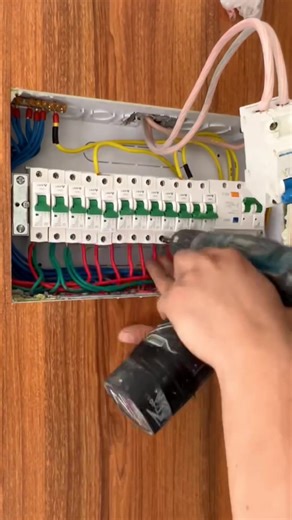 Electrician Wire#electrician #wire #cable #connection #line #troubleshoot #diy #skill #house #home #fyp #fypage #tools #repair #work #faulty #check #switch #outlet #socket #handyman #electricity #tiktok #fup #fupシ #techtok #sparky #panel