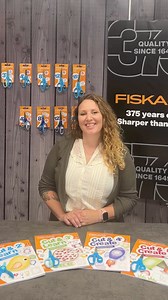 From ABC's to behind the scenes, join Alais to learn about the collaborative effort it took to create our Kids Scissors and Activity Book sets. #fiskars #creativegenius #endofschool #school #learning #activity #screenfree | Fiskars