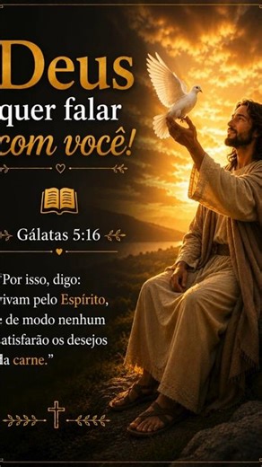 Escolha viver pelo Espírito! #fe #deus
