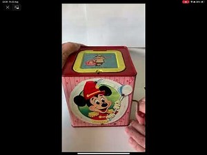 [REUPLOAD FROM EBAY] mattel Mickey Mouse jack in the music box 1957-58?