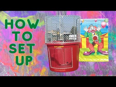 How To Set Up a Dunk tank the right way