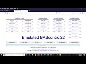How to program a thermostat using a BAS emulator