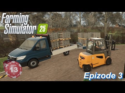 Mēle mežģās, auzas iestādītas, maize pārdota | Farming Simulator 25| Spēlējam Latviski