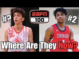 What Happened to the Top 10 Highschool Recruits of 2021?