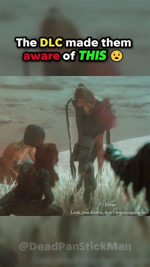 E33 DLC makes them too aware on this scene 😧 #expedition33 #clairobscurexpedition33