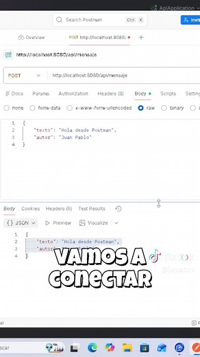 Aprende a recibir datos en tu API con Spring Boot