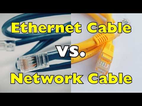 Network Cable vs Ethernet Cable (They’re NOT the Same!) [ID2305]