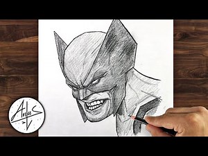 How to Draw WOLVERINE | Sketch Tutorial (step by step)