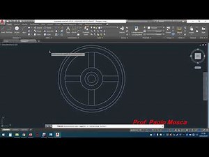 Puleggia 2D Autocad 2018 - Prof. Paolo Mosca