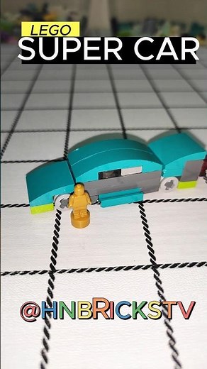 Mini Bricks , Mage Speed: Lego Supercar In Action #toys #lego #supercar