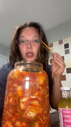 Amanda Lewis on Instagram: "Kimchi and I 🫱🏼‍🫲🏽"