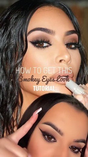 Kim Kardashian Smokey Eye Makeup Tutorial