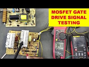 {651} How to Test MOSFET Drive Signal In SMPS Using Multimeter || Switch Mode Power Supply Repair