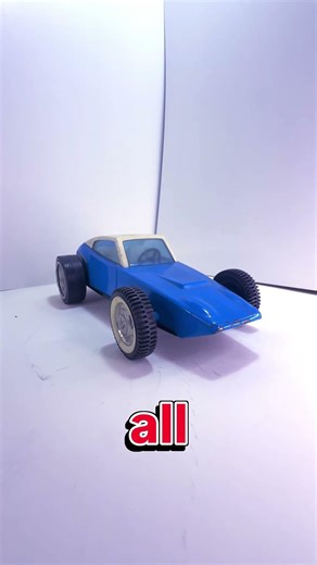 Comment how much you'd buy this for…1960s Ny-Lint pressed steel race car crafted with pressed-steel