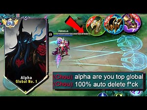 ALPHA BEST TANKY BUT DEADLY BUILD AFTER NEW UPDATE!! | ONE HIT BUILD ALPHA - MLBB