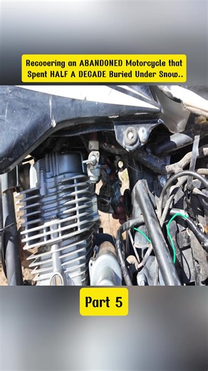 Recovering an Abandoned Motorcycle After 5 Years